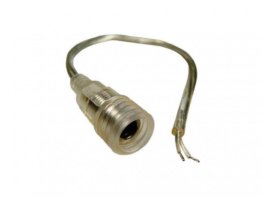 LED pásek konektor napájecí - voděodolný (samice) - Kliknutím na obrázek zavřete