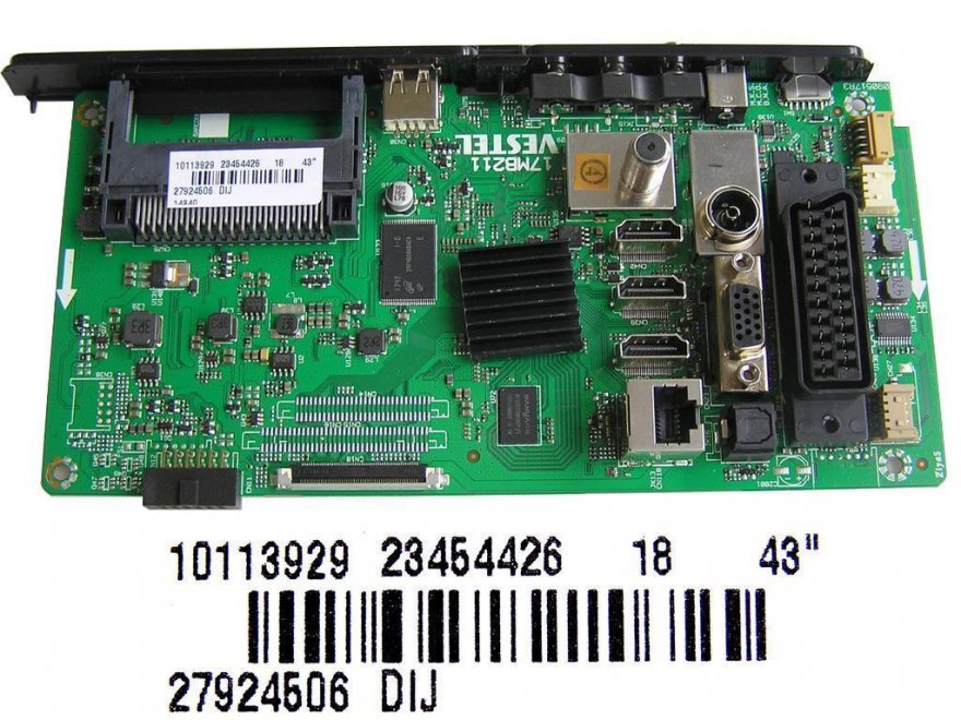 LCD modul základní deska 17MB211 / Main board 23454426 - Kliknutím na obrázek zavřete