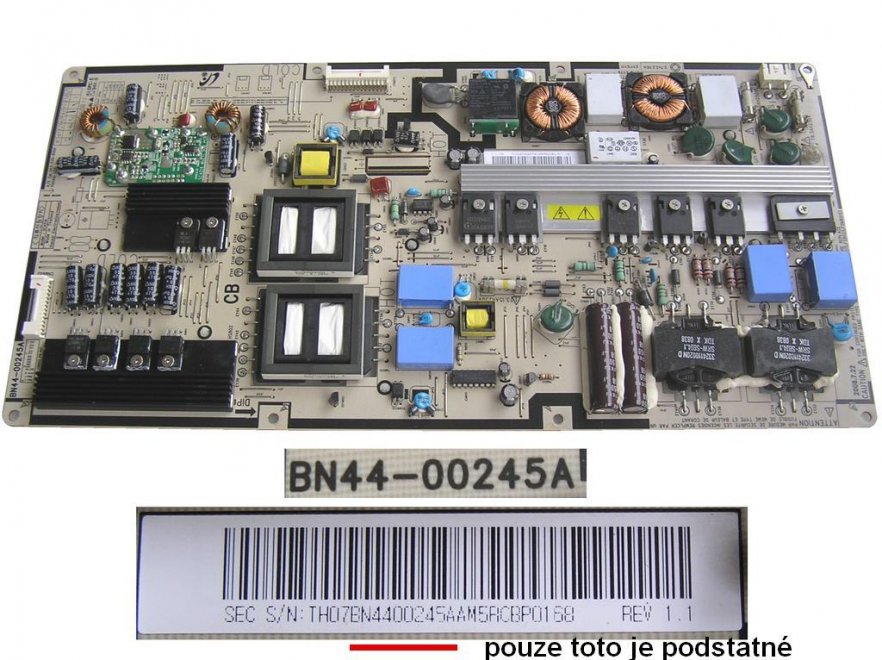 LCD modul zdroj BN4400245A / SMPS BN44-00245A SAMSUNG - Kliknutím na obrázek zavřete