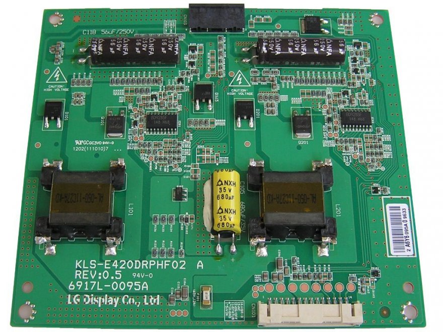 LCD LED modul invertor KLS-E420DRPHF02A / 6917L-0095A / LED inverter driver board 6917L-0095A - Kliknutím na obrázek zavřete