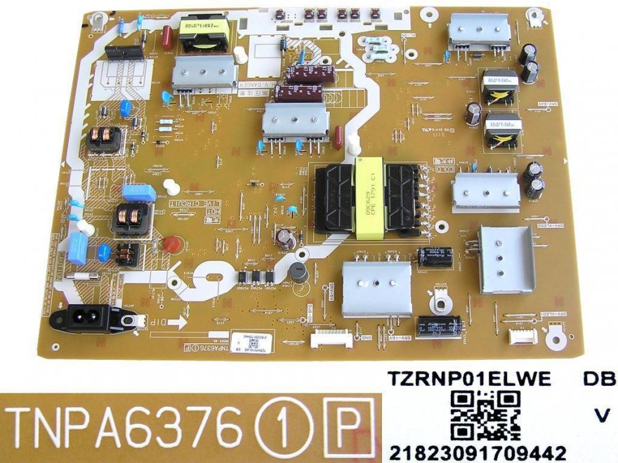 LCD modul zdroj TNPA6376 / SMPS board unit TZRNP01ELWE - Kliknutím na obrázek zavřete