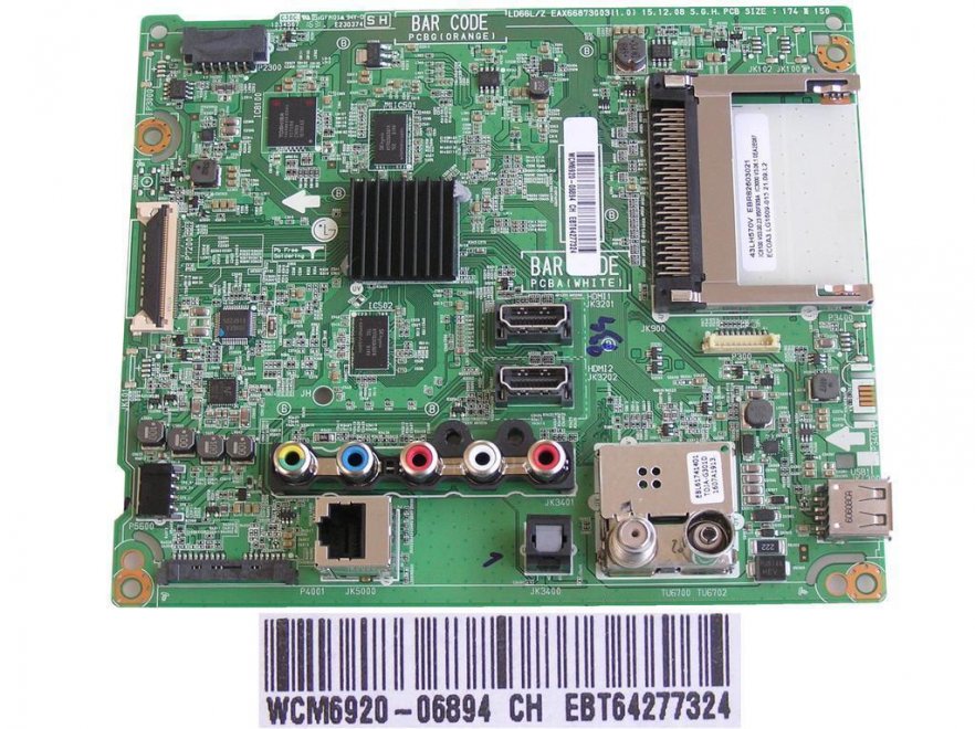 LCD modul základní deska EBT64277324 / Main board EBT64277324 - Kliknutím na obrázek zavřete