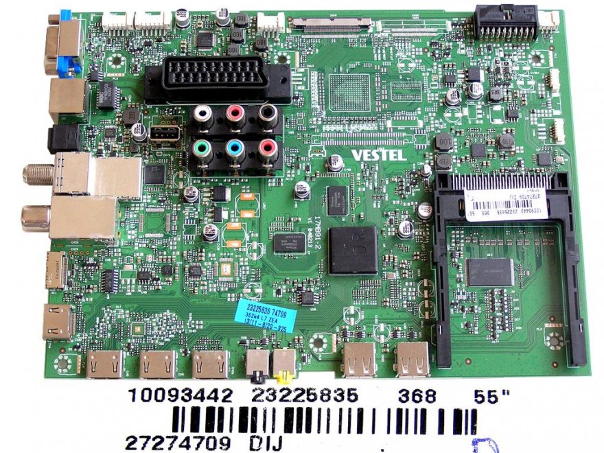 LCD modul základní deska 17MB91-2 / Main board 17MB91-2 / 23225835 - Kliknutím na obrázek zavřete