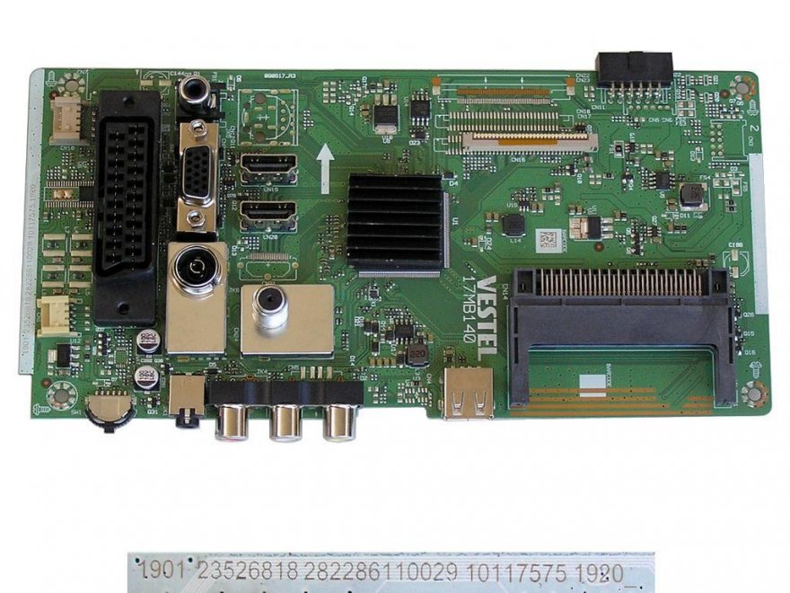 LCD modul základní deska 17MB140 / Main board 23526818 Hitachi 24HE1000 - Kliknutím na obrázek zavřete