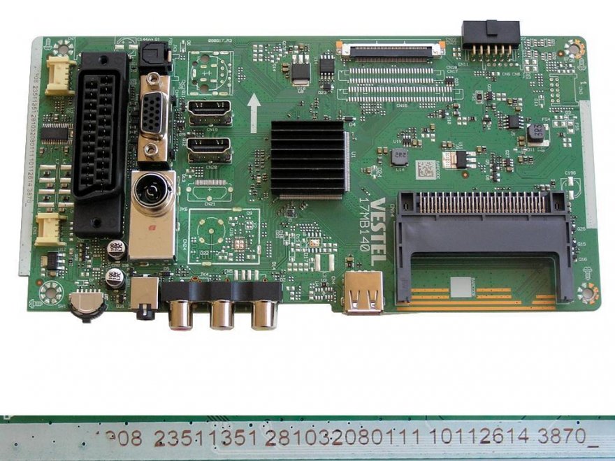 LCD modul základní deska 17MB140 / Main board 23511351 / 23553514 Hyundai FLP32T339 - Kliknutím na obrázek zavřete