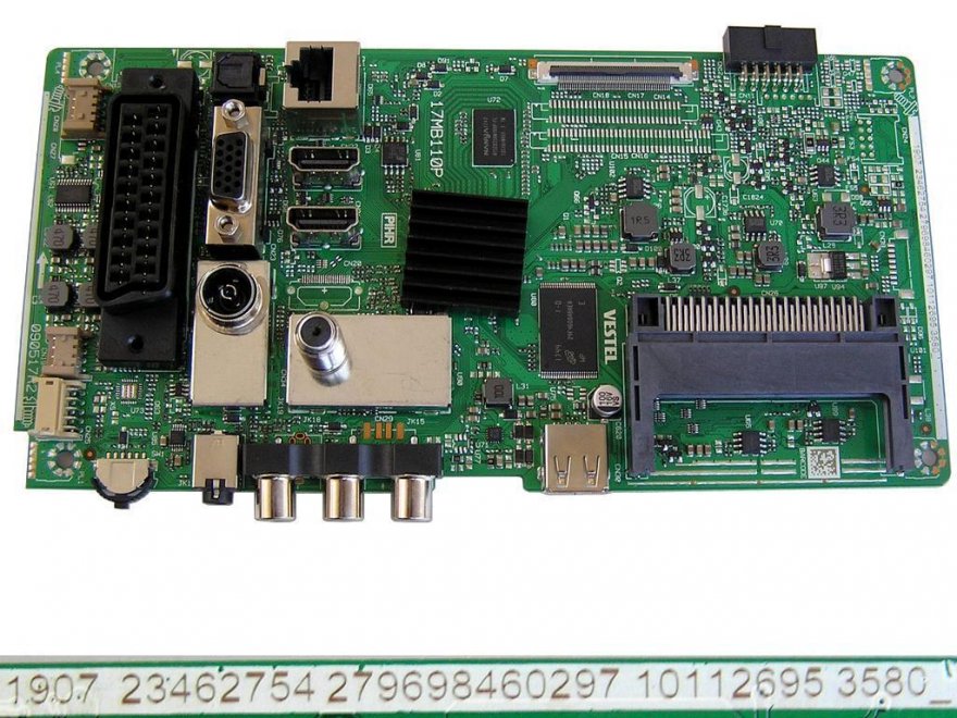 LCD modul základní deska 17MB110P / Main board 23462754 HYUNDAI FLN32TS439SMART - Kliknutím na obrázek zavřete