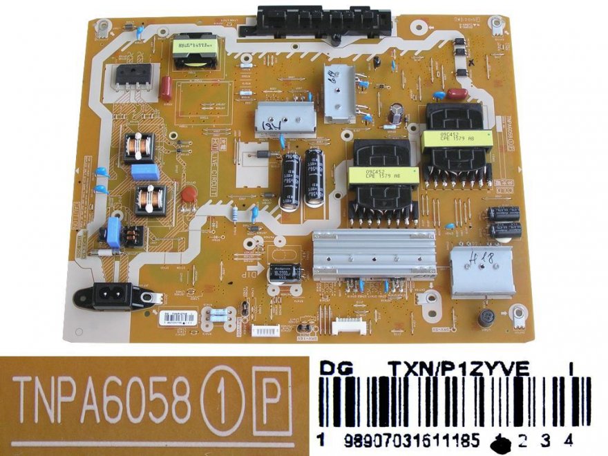 LCD modul zdroj TNPA6058 / Power Supply Board TXN/P1ZYVE - Kliknutím na obrázek zavřete