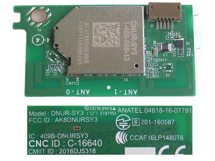 LCD LED modul WiFi Sony 1-458-959-13 / Sony network WIFI module DNUR-SY3 - Kliknutím na obrázek zavřete