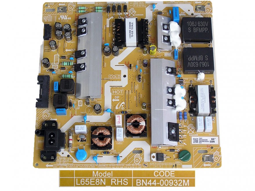 LCD Modul zdroj BN44-00932M / SMPS board L65E8N_RHS / BN4400932M - Kliknutím na obrázek zavřete
