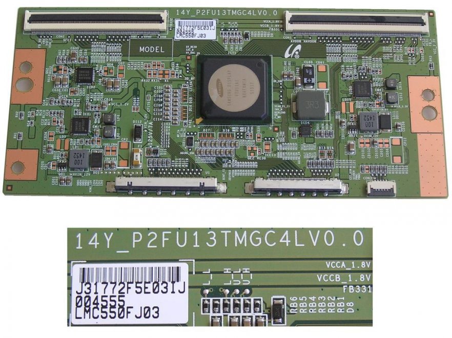 LCD modul T-CON LMC550FJ03 / T-CON board 14Y_P2FU13TMGC4LV0.0 - Kliknutím na obrázek zavřete