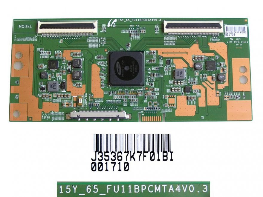 LCD modul T-CON 15Y_65_FU11BPCMTA4V0.3 / T-con board J35367K7F01BI - Kliknutím na obrázek zavřete