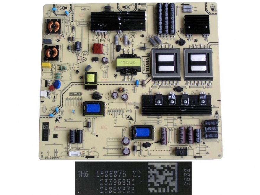 LCD modul zdroj 17IPS55 / Power supply board 23396951 - Kliknutím na obrázek zavřete