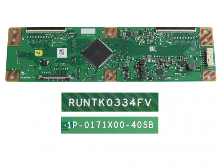 LCD modul T-CON RUNTK0334FV / TCON board 1P-0171X00-40SB pro panel HC700DQN-VHXL1-214X - Kliknutím na obrázek zavřete