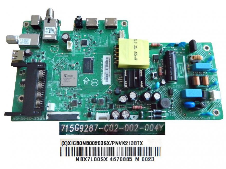 LCD LED modul základní deska NBX7L00SX4670885M0023 / Main board assy 705TXJCS099025 - Kliknutím na obrázek zavřete