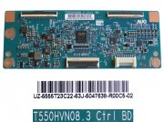 LCD modul T-CON T550HVN08.3 / TCON board UZ-5555T23C22 / T550HVN08.3