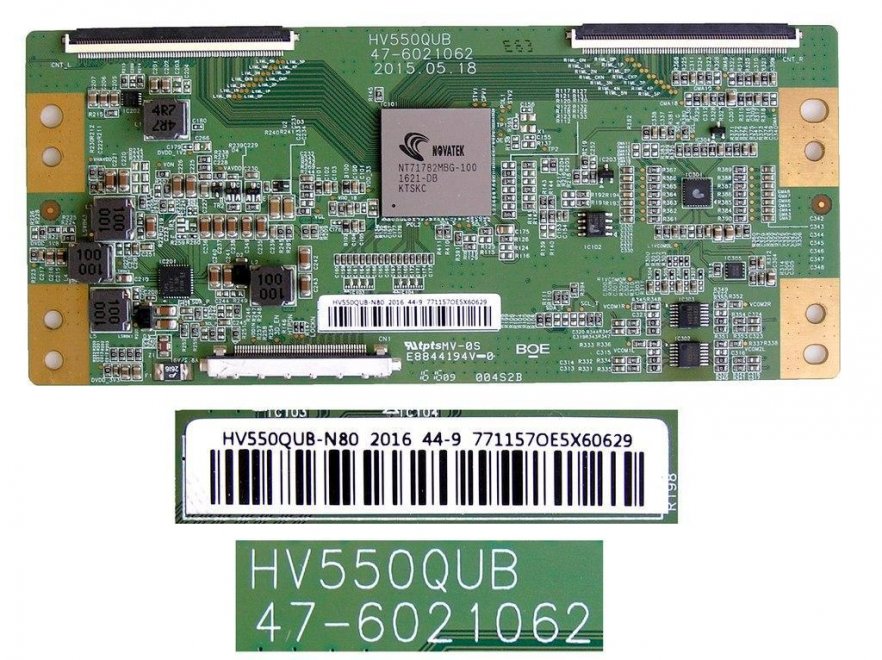 LCD modul T-CON HV650QUBN80 / TCON board C-PCB_HV650QUB 47-6021062 / HV650QUB-N80 47-9771157O - Kliknutím na obrázek zavřete