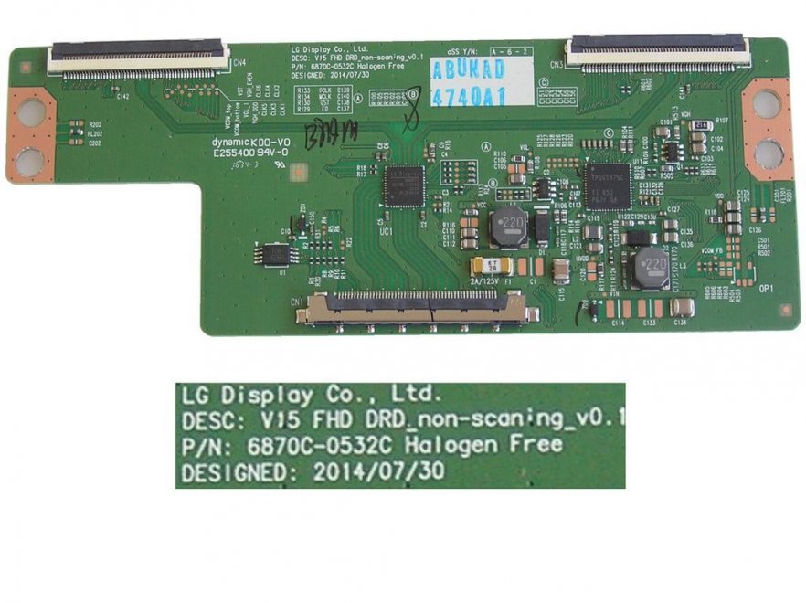 LCD modul T-CON 6870C-0532C / Tcon board 6870C-0532C - Kliknutím na obrázek zavřete