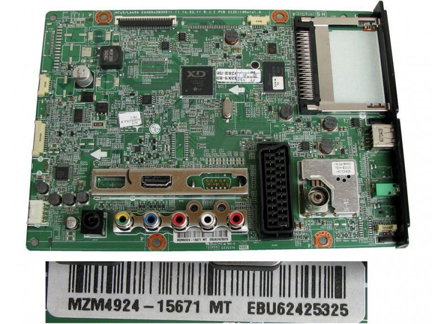 LCD modul základní deska EBU62425325 / Main board - Kliknutím na obrázek zavřete