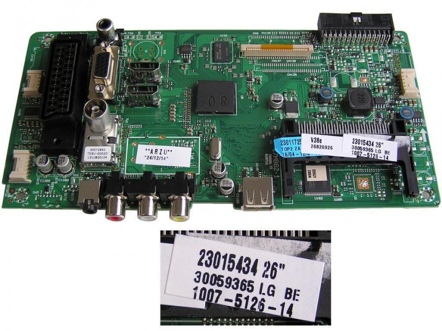 LCD modul základní deska 17MB62-F1L 23015434 / CHS.ASSY.17MB62-F1L1211O1321211112216 / 23015434 - Kliknutím na obrázek zavřete