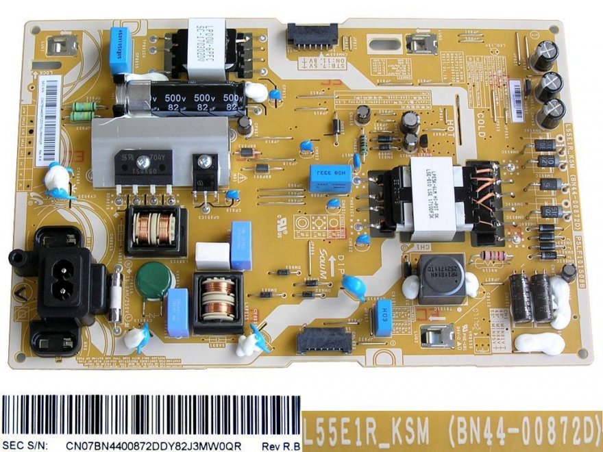 LCD modul zdroj BN44-00872D / SMPS DC-VSS LED BOARD L55E1R_KSM / BN4400872D / PSLF101S08B - Kliknutím na obrázek zavřete