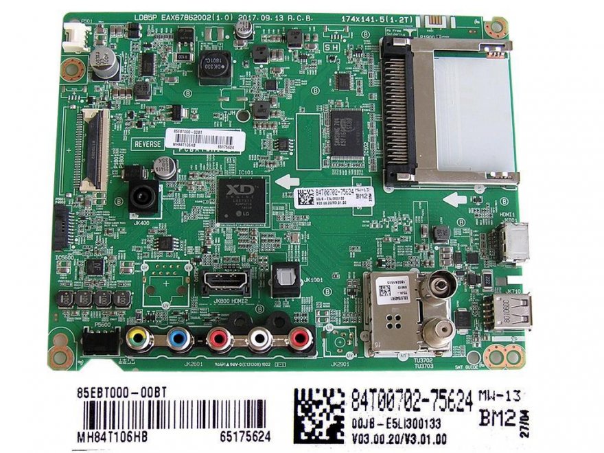 LCD modul základní deska EBT65175624 / Main board EBT65175624 - Kliknutím na obrázek zavřete