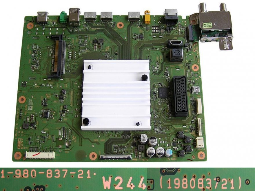 LCD modul základní deska 1-980-837-21 / Main board Sony 198083721 / A2143818A - Kliknutím na obrázek zavřete
