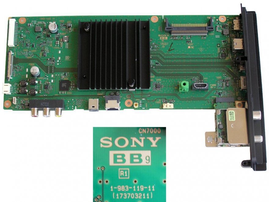LCD modul základní deska Sony 1-983-119-11 / Main board Sony 173703211 / A2207527A - Kliknutím na obrázek zavřete