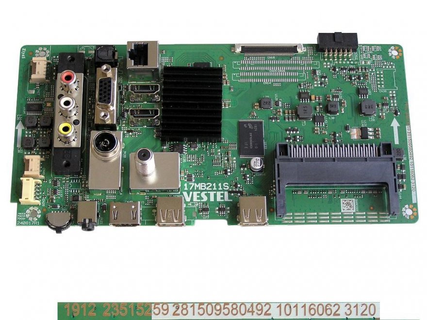 LCD modul základní deska 17MB211S / Main board 23515259 TOSHIBA 40L2863DG - Kliknutím na obrázek zavřete