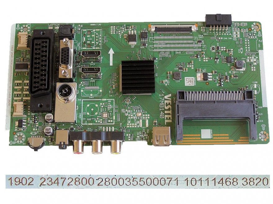 LCD modul základní deska 17MB140 / Main board 23472800 - Kliknutím na obrázek zavřete