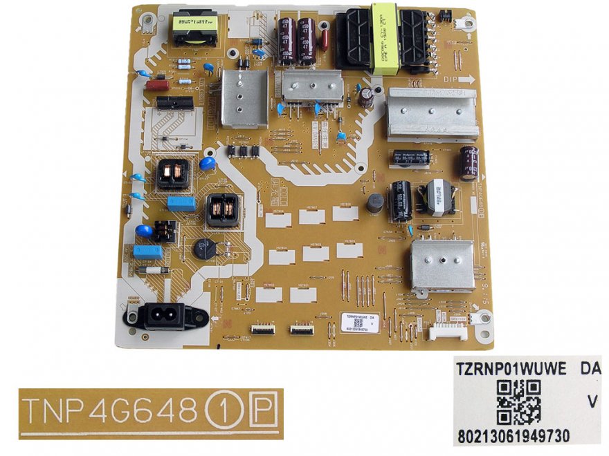 LCD modul zdroj TNP4G648 / Power Supply Board TZRNP01WUWE - Kliknutím na obrázek zavřete