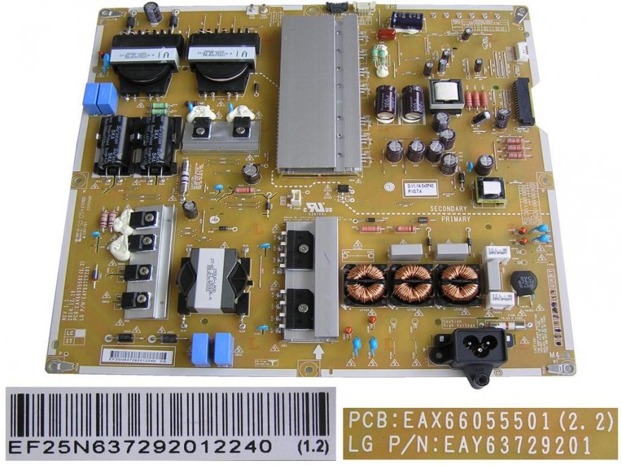 LCD modul zdroj EAY63729201 / SMPS board unit EAY63729201 - Kliknutím na obrázek zavřete