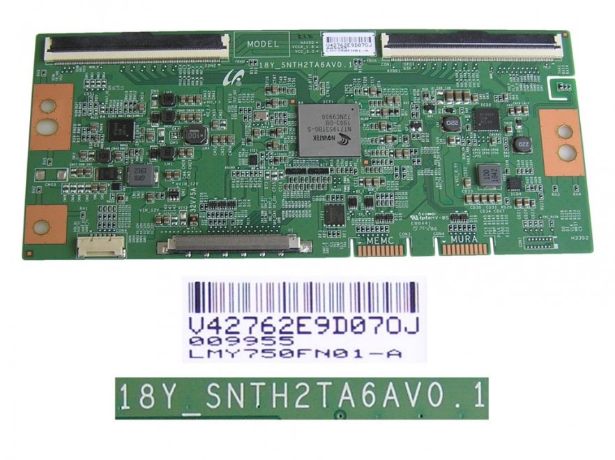 LCD modul T-CON LMY750FN01-A / Tcon board 18Y-SNTH2TA6AVV0.1 / 18Y_SNTH2TA6AV0.1 - Kliknutím na obrázek zavřete