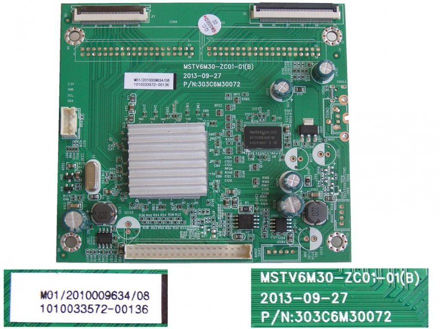 LCD modul T-CON 1010033572-00136 / T-CON BOARD MSTV6M30-ZC01-01B - Kliknutím na obrázek zavřete