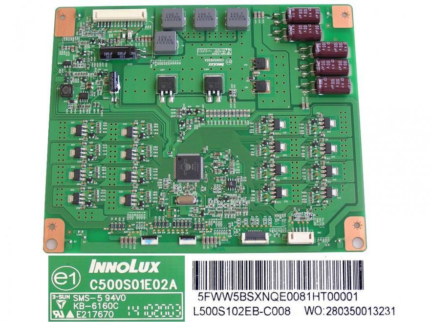 LCD modul LED inverter L500S102EB-C008/ LED inverter board C500S01E02A - Kliknutím na obrázek zavřete