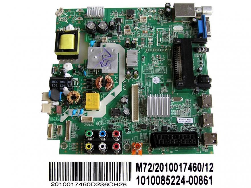 LCD modul základní deska Orava LT-630LEDM92W / main board M72/2010017460/12 - Kliknutím na obrázek zavřete
