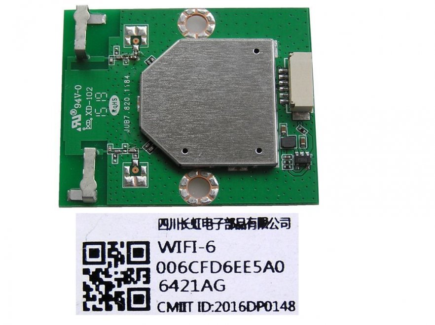 LCD LED modul WiFi Changhong JUB7.820.1184 / Changhong network-WIFI module WIFI-6 - Kliknutím na obrázek zavřete