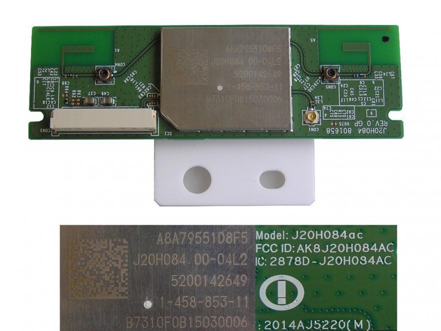 LCD LED modul WiFi Sony 1-458-853-11 / Sony network WIFI module J20H084AC - Kliknutím na obrázek zavřete