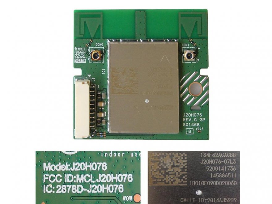 LCD LED modul WiFi Sony 1-458-865-11 / Sony network WIFI module J20H076AC - Kliknutím na obrázek zavřete