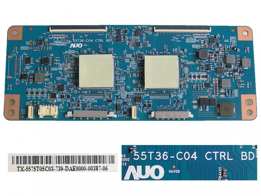 LCD modul T-CON 55T36-C04 / Tcon board TX-5575T05C03 - Kliknutím na obrázek zavřete