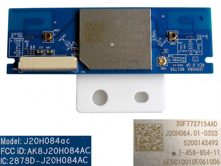 LCD LED modul WiFi Sony 1-458-854-11 / Sony network WIFI module J20H084AC - Kliknutím na obrázek zavřete