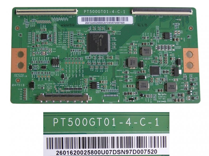 LCD modul T-CON PT500GT01-4-C-1 / Tcon board 2601620025800U07DSN97 - Kliknutím na obrázek zavřete