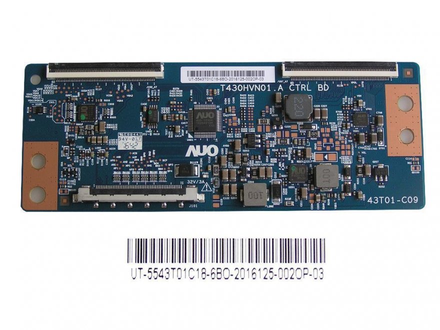 LCD modul T-CON T430HVN01.A 43T01-C09 / TCON board UT-5543T01C18 - Kliknutím na obrázek zavřete