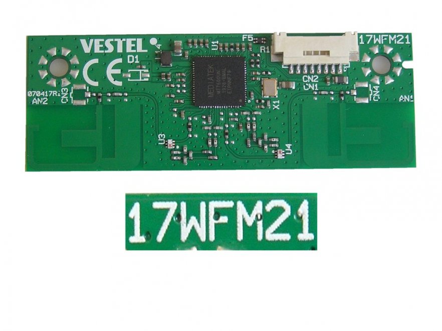 LCD LED modul WiFi Vestel 17WFM21 / Vestel WIFI module 23367274 - Kliknutím na obrázek zavřete