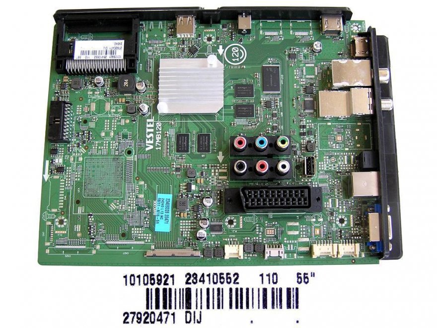 LCD modul základní deska 17MB120 / Main board 23410552 - Kliknutím na obrázek zavřete