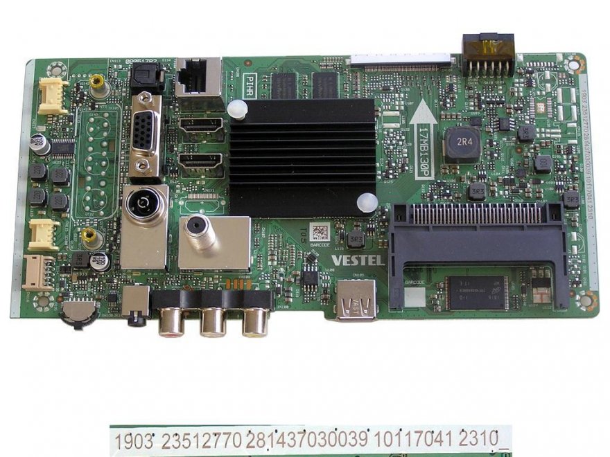 LCD modul základní deska 17MB130P / Main board 23512770 - Kliknutím na obrázek zavřete