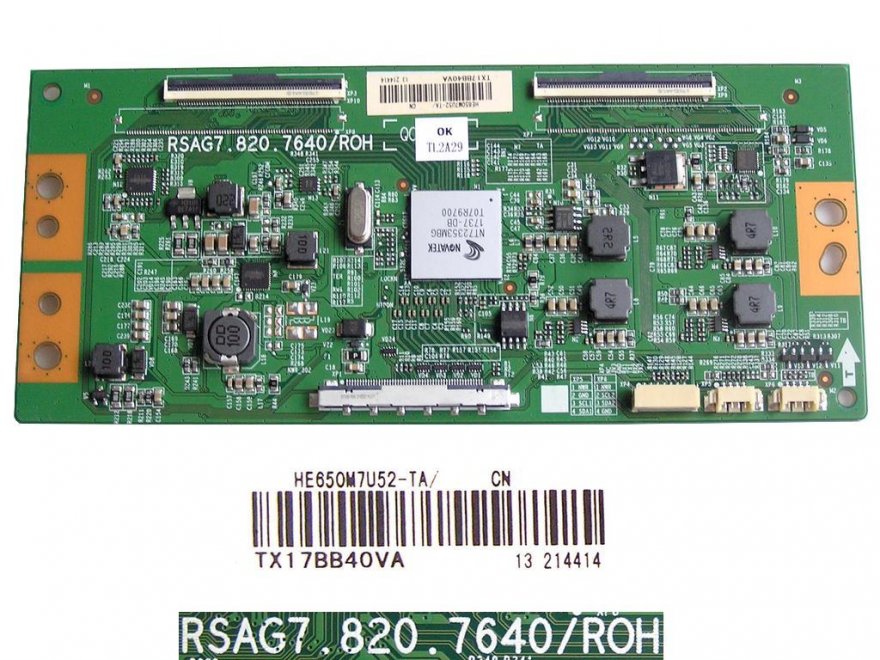LCD modul T-CON HE650M7U52-TA / TCON board RSAG.820.7640/ROH - Kliknutím na obrázek zavřete