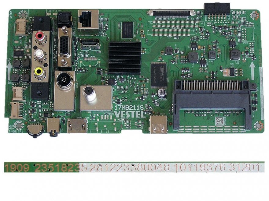 LCD modul základní deska 17MB211S / Main board 23518235 Orava LT-1095 LED A211SA - Kliknutím na obrázek zavřete