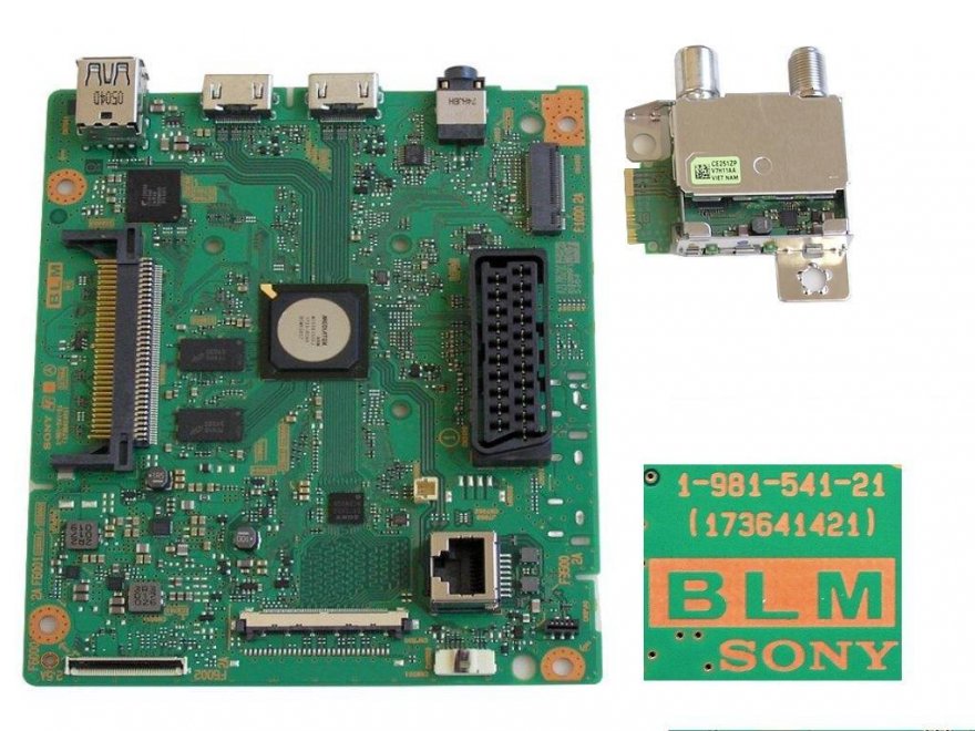 LCD modul základní deska 1-981-541-21 / Main board Sony 173641421 / 1-981-541-22 / A2180703C - Kliknutím na obrázek zavřete