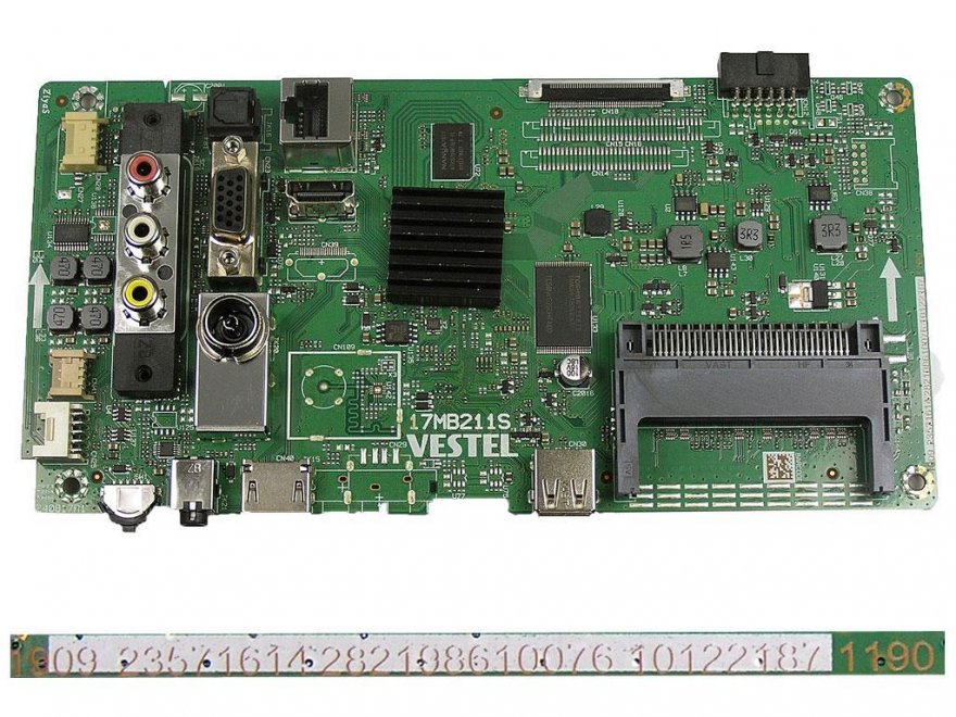 LCD modul základní deska 17MB211S / Main board 23571614 Navon N32TX470FHDOSW - Kliknutím na obrázek zavřete