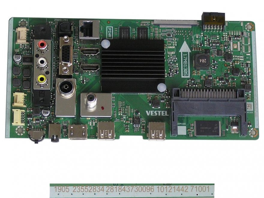 LCD modul základní deska 17MB130S / Main board 23552834 Orava LT-1235 LED A130A - Kliknutím na obrázek zavřete